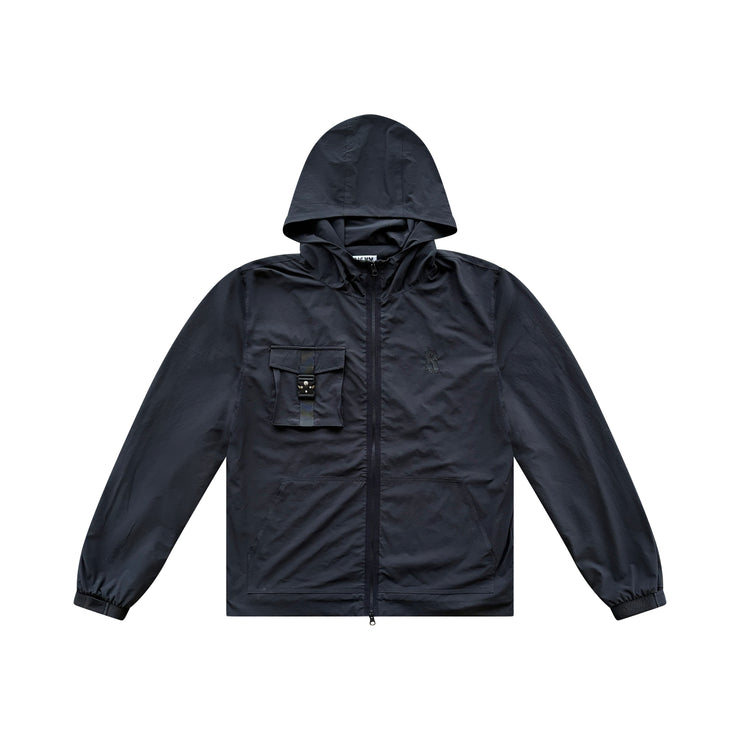 BLACK ON BLACK RISKY OG WIND JACKET