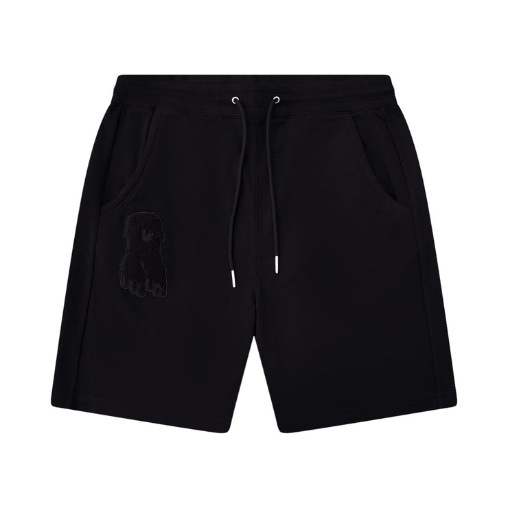 BLACK ON BLACK RISKY UNIVERSE 2.0 SHORTS